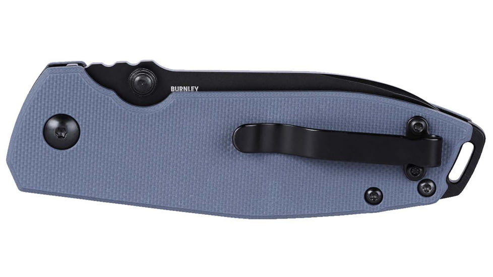CRKT Squid XM Folding Knife, 2.95in, D2, Drop Point Blade, Gray G10 Handle, 2495G