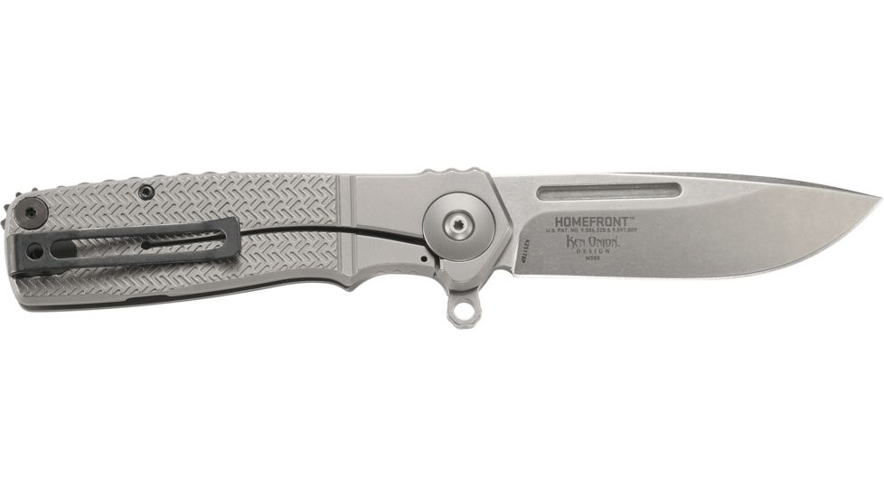 CRKT HomeFront Knife, CRKT 25th Anniversary Limited Edition, Silver, 8.25in, K251TXP