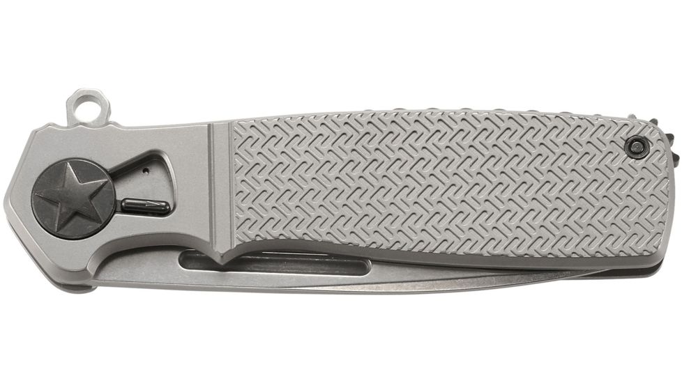 CRKT HomeFront Knife, CRKT 25th Anniversary Limited Edition, Silver, 8.25in, K251TXP