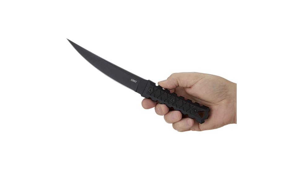 CRKT HZ6 Fixed Blade Black