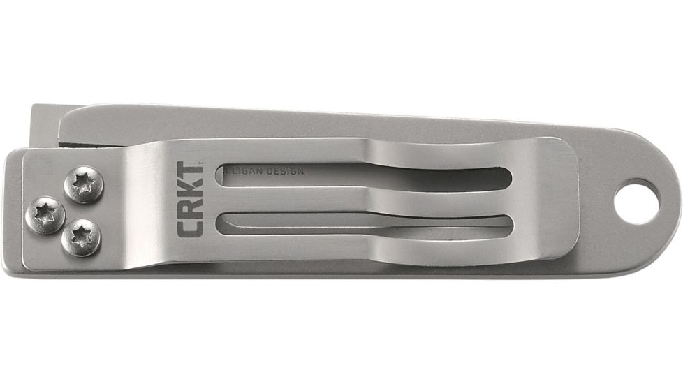 CRKT K.I.S.S. Knife - Satin, Tanto Blade, Razor-Sharp Edge 5500