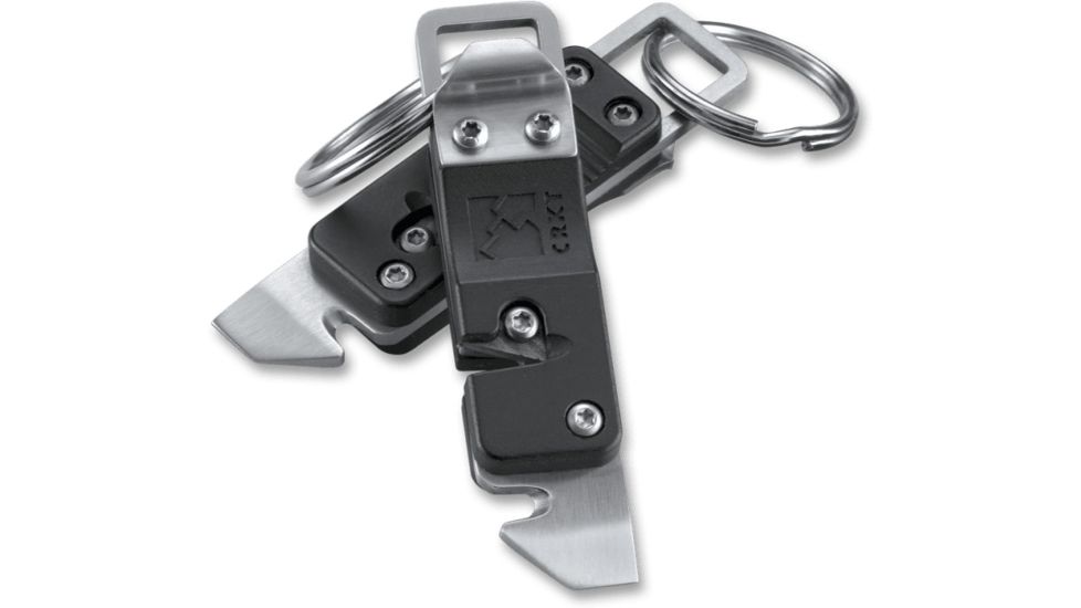 CRKT Key Chain Sharpener &amp; MultiTool, Black, 9096