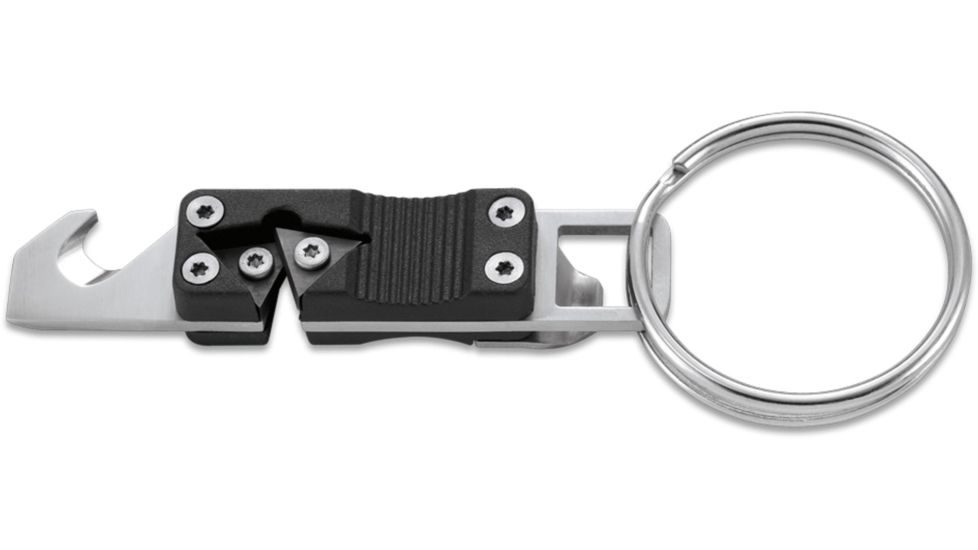 CRKT Key Chain Sharpener &amp; MultiTool, Black, 9096