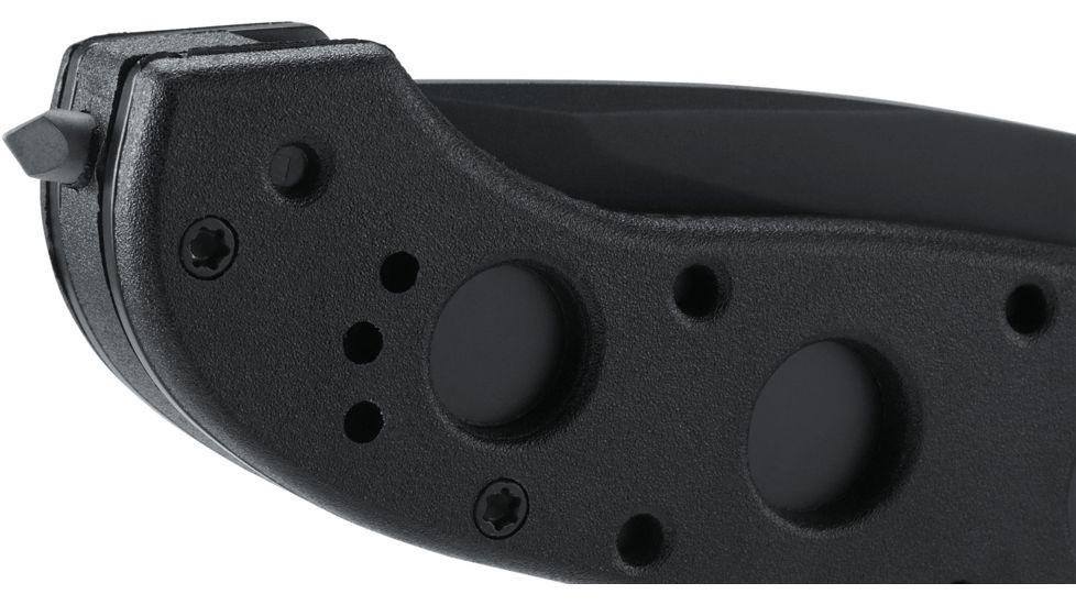 CRKT M16-14 Big Dog Pro Tanto Folder Knife, LE - Black Handle, Black Blade, Triple Point Serrations, M16-14ZLEK