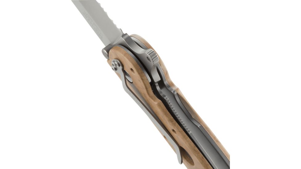 CRKT M16-14 Big Dog Special Forces Desert Tanto Folder Knife, Triple Point Serrations, M16-14ZSF