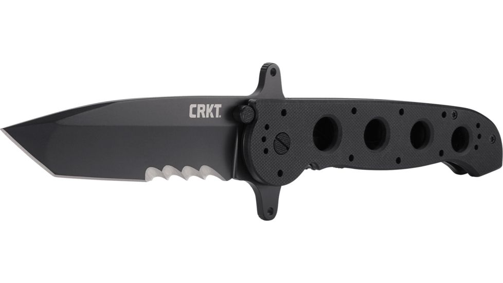 CRKT M16-14 Big Dog Special Forces Veff Tanto Folding Knife, Black M16-14SFG