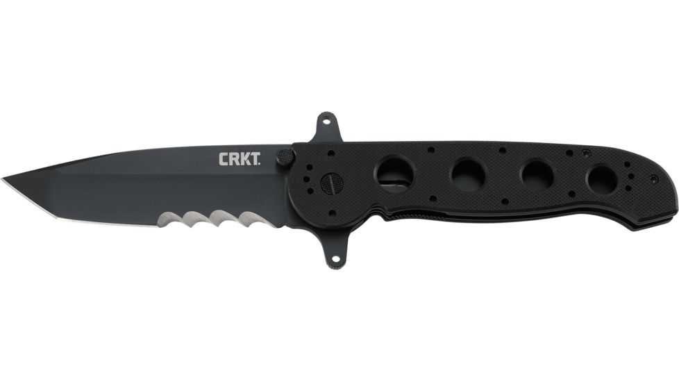 CRKT M16-14 Big Dog Special Forces Veff Tanto Folding Knife, Black M16-14SFG