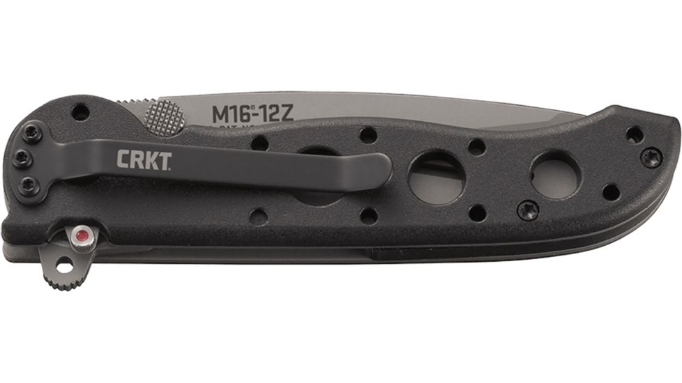 CRKT M16 Z Series Mini Tanto Folding Knife, Triple Point Combo Edge M16-12Z
