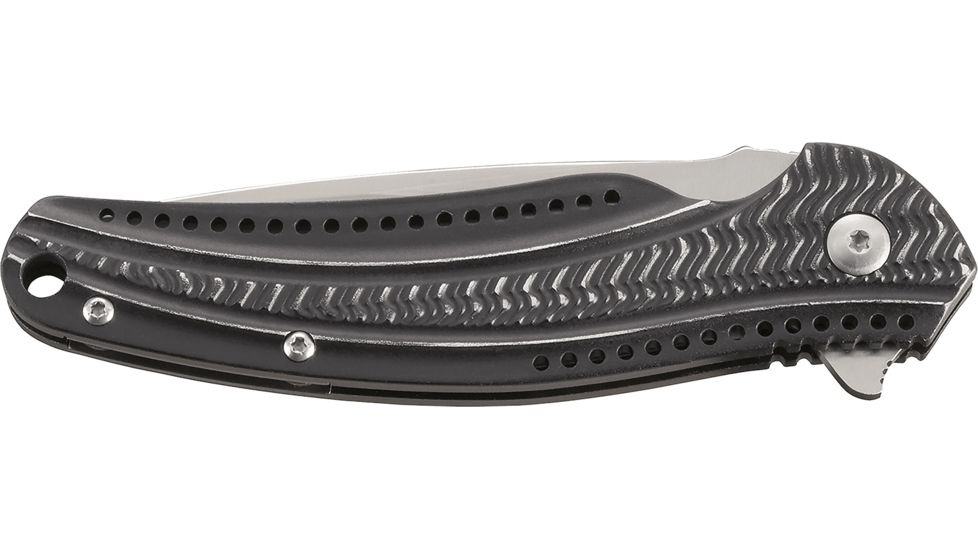 CRKT Onion Ripple EDC Folding Knife, 3.125in Blade, Aluninum K415KXP