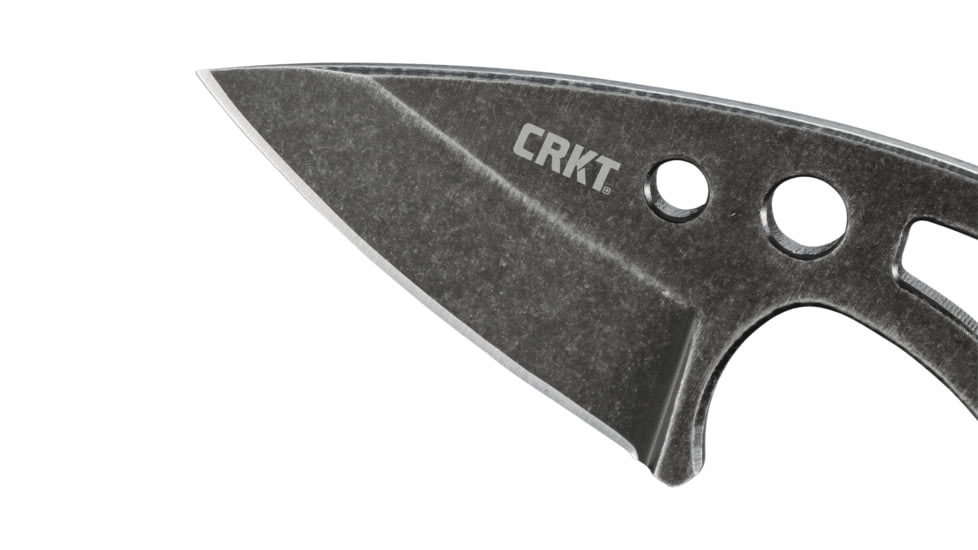 Crkt Owlet Neck Knife 2.18 W/ Bottle Opener Stonewash Finish