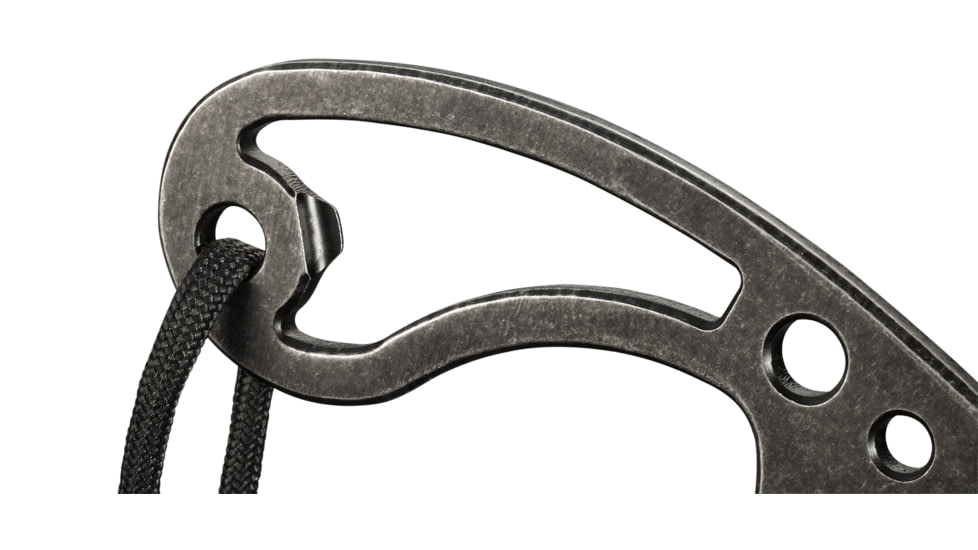 Crkt Owlet Neck Knife 2.18 W/ Bottle Opener Stonewash Finish