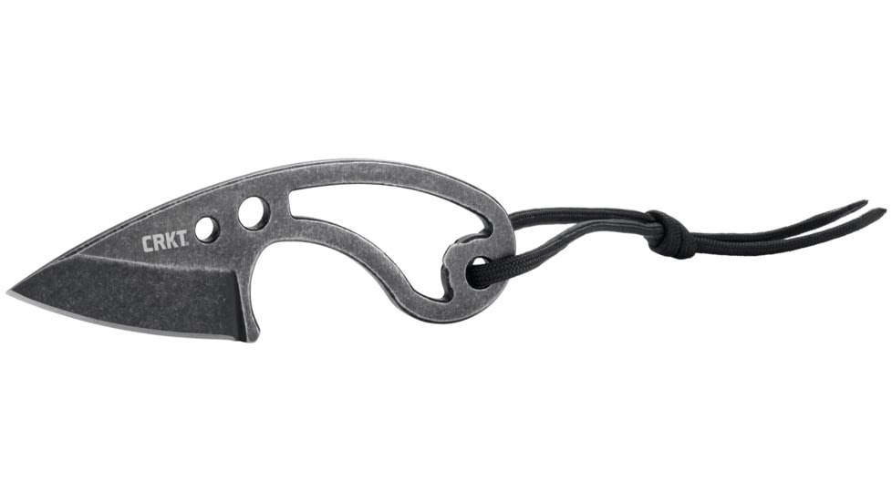 Crkt Owlet Neck Knife 2.18 W/ Bottle Opener Stonewash Finish