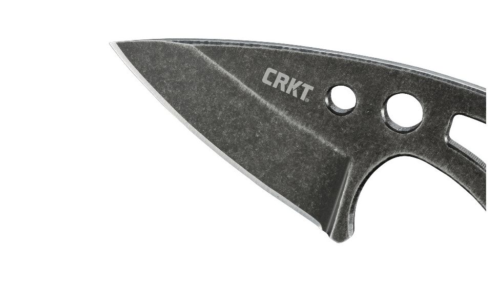 Crkt Owlet Neck Knife 2.18'' W/ Bottle Opener Stonewash Finish