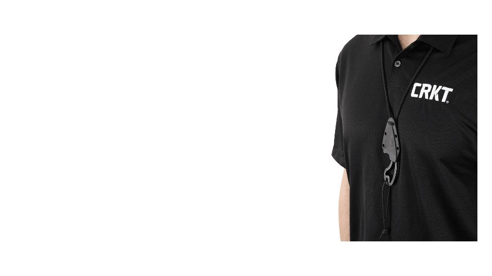 Crkt Owlet Neck Knife 2.18'' W/ Bottle Opener Stonewash Finish