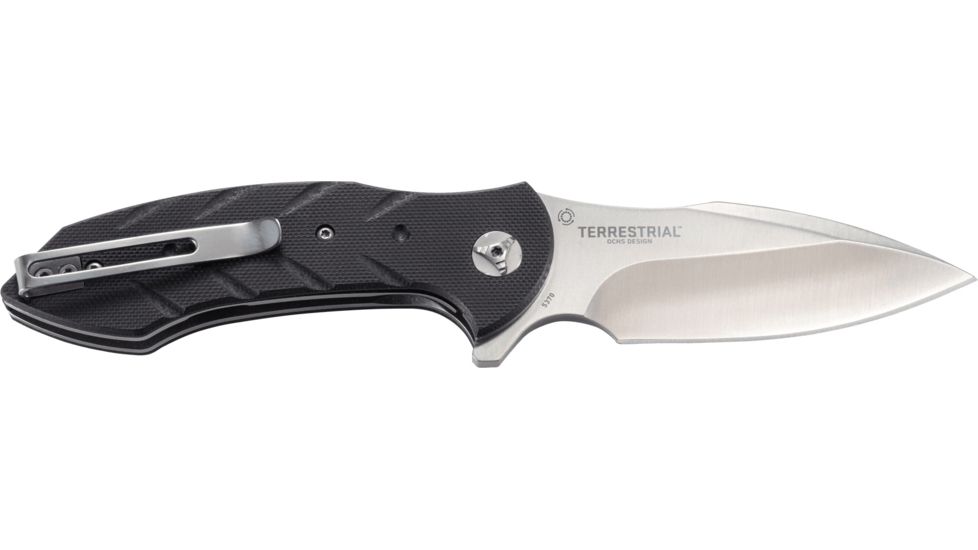 CRKT Terrestrial, Black, 4.348 in/110.44 mm, 5370