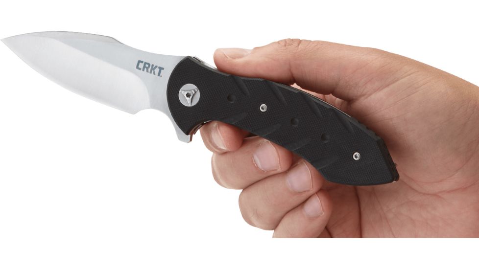 CRKT Terrestrial, Black, 4.348 in/110.44 mm, 5370