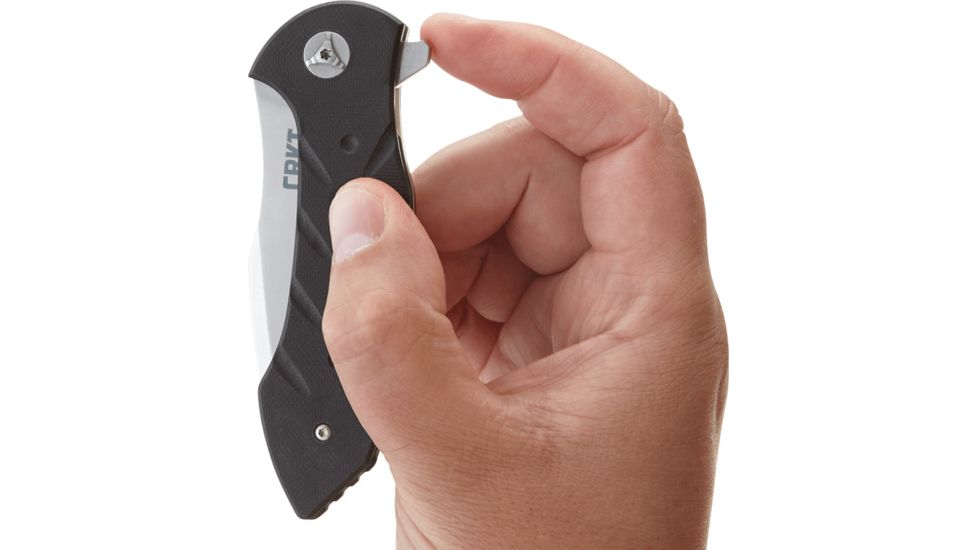 CRKT Terrestrial, Black, 4.348 in/110.44 mm, 5370