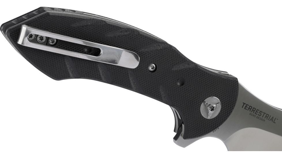 CRKT Terrestrial, Black, 4.348 in/110.44 mm, 5370