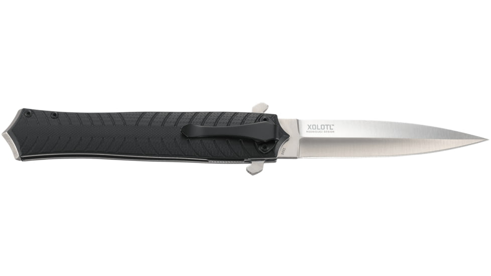 CRKT Xolotl Designed By Michael Rodriguez in Fayetteville, North Carolina, Folding Knife W/Liner Lock, 3.64in, Plain Edge, Satin Finish, G10 Handle, 2265