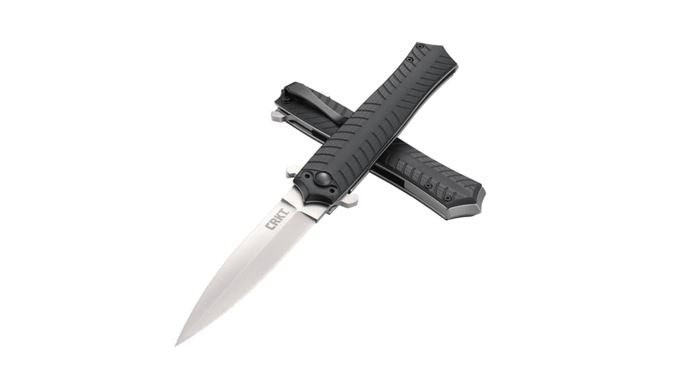 CRKT Xolotl Designed By Michael Rodriguez in Fayetteville, North Carolina, Folding Knife W/Liner Lock, 3.64in, Plain Edge, Satin Finish, G10 Handle, 2265