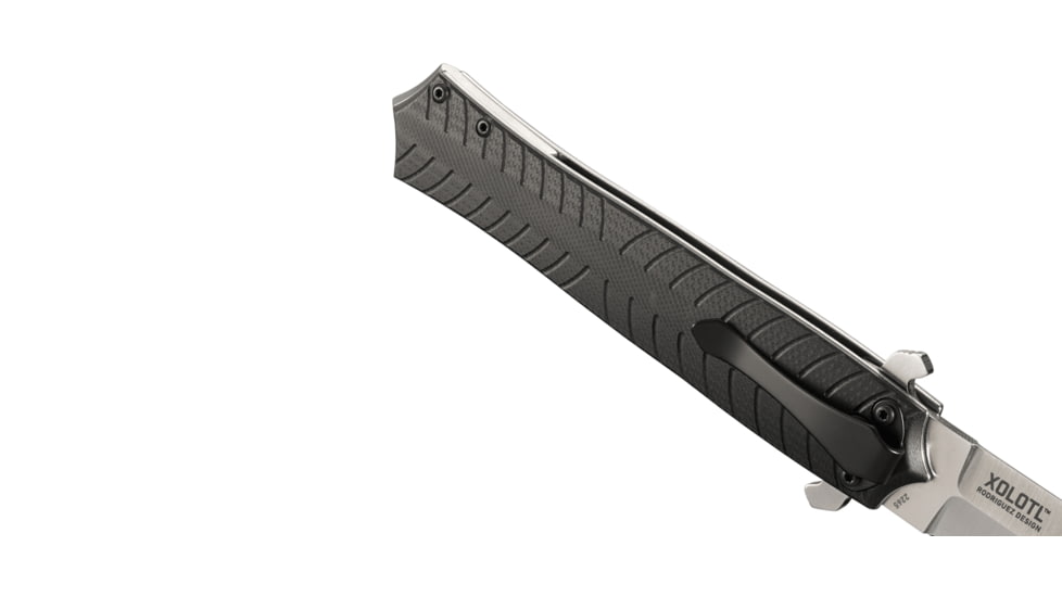 CRKT Xolotl Designed By Michael Rodriguez in Fayetteville, North Carolina, Folding Knife W/Liner Lock, 3.64in, Plain Edge, Satin Finish, G10 Handle, 2265