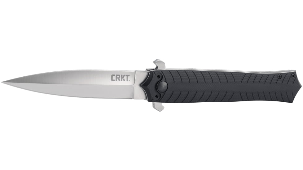 CRKT Xolotl Designed By Michael Rodriguez in Fayetteville, North Carolina, Folding Knife W/Liner Lock, 3.64in, Plain Edge, Satin Finish, G10 Handle, 2265