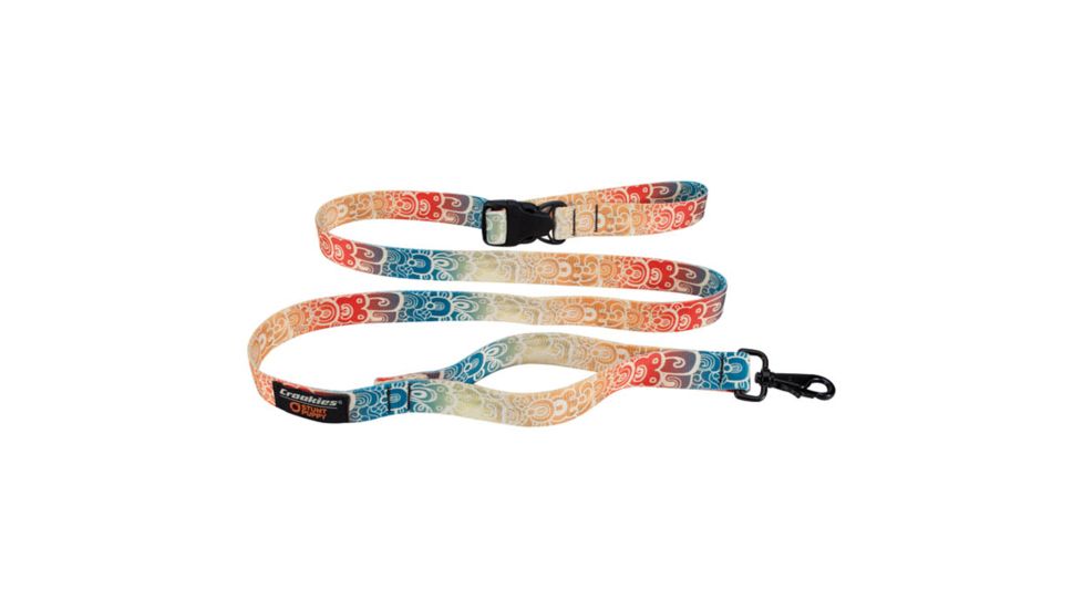 Croakies Dog Collar Muddy Paw Green Lg DOGCLR2800