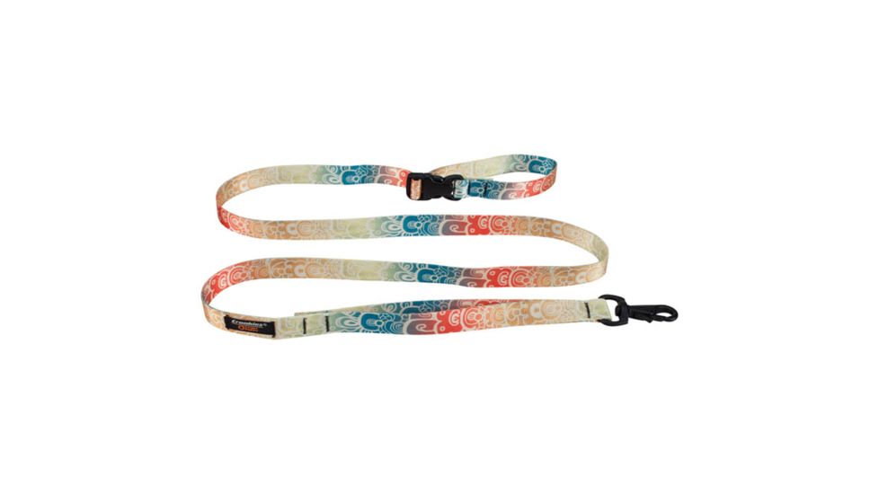 Croakies Dog Collar Muddy Paw Green Lg DOGCLR2800