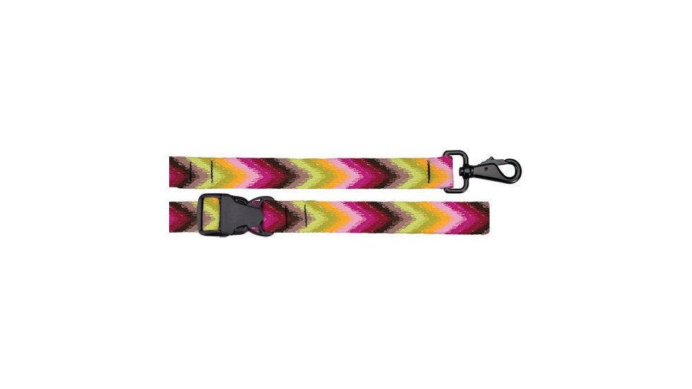 Croakies Dog Leash, Large, Chevron Limefest, Chevron Limefest, Large, 90 Day Manufacturer Warranty, CRK-14087