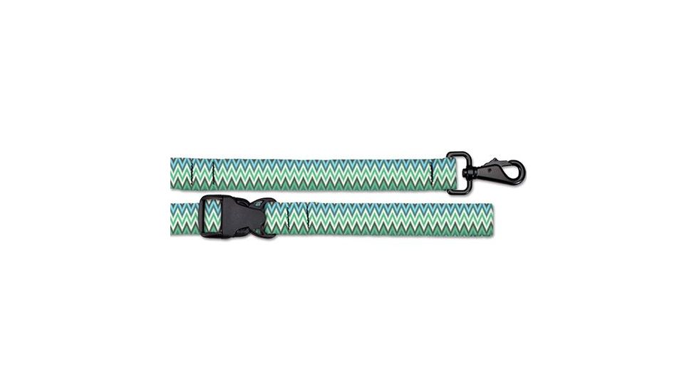Croakies Dog Leash, Large, Ziggy Seagrass, Green, Large, 90 Day Manufacturer Warranty, CRK-14209