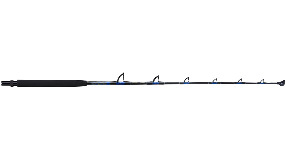 Crowder Crowder Wahoo Special 50-80 lb. / Fuji Sin Guides/ Aftco Wind-On Top/ Gen. #2 Black Curved Butt, 6, SU5060 Wahoo Spec