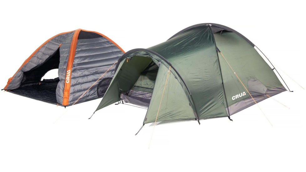 Crua Outdoors Combo Maxx Tent, Green/Gray/Orange, COMBO-M-01