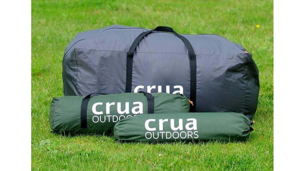 Crua Outdoors Combo Maxx Tent, Green/Gray/Orange, COMBO-M-01