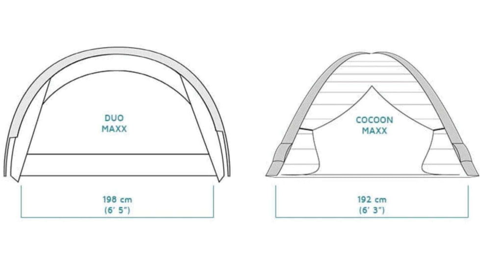 Crua Outdoors Combo Maxx Tent, Green/Gray/Orange, COMBO-M-01