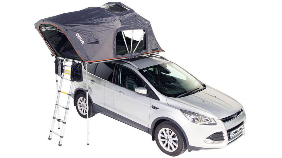 Crua Outdoors Crua AER 2-3 Person Rooftop Tent, All Season, Multi-Purpose, Green/Grey, AERRTT-140