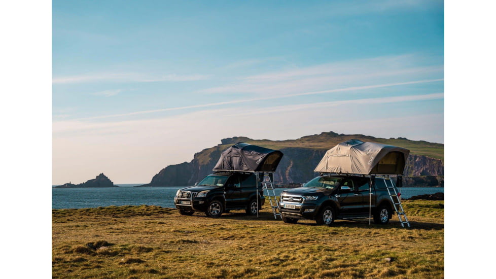 Crua Outdoors Crua AER 2-3 Person Rooftop Tent, All Season, Multi-Purpose, Green/Grey, AERRTT-140