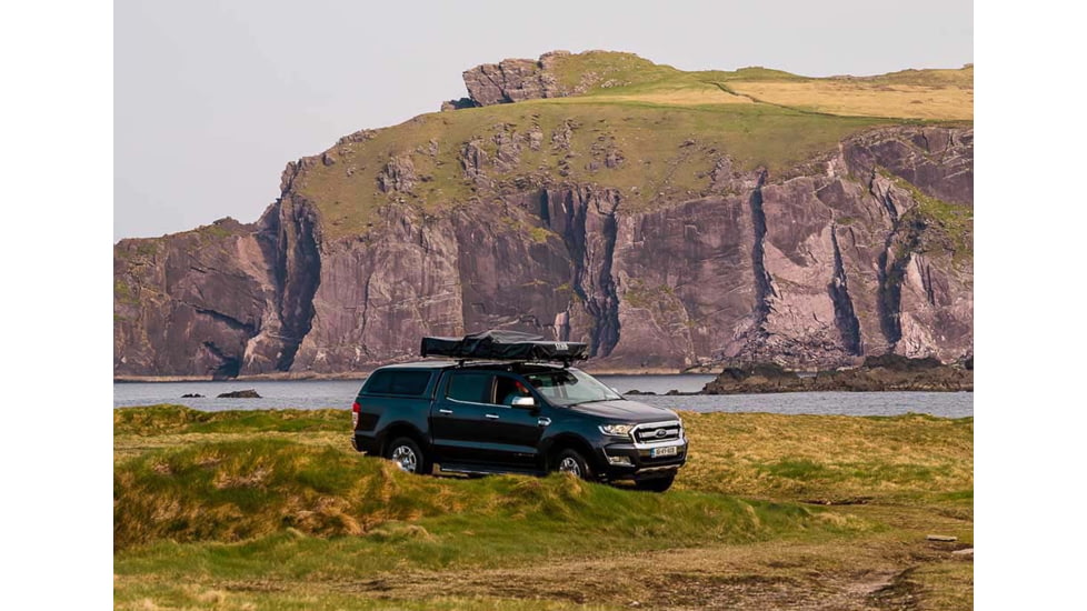 Crua Outdoors Crua AER Maxx Rooftop Tent, All Season, Multi-Purpose, Green/Grey, AERRTT-M-250