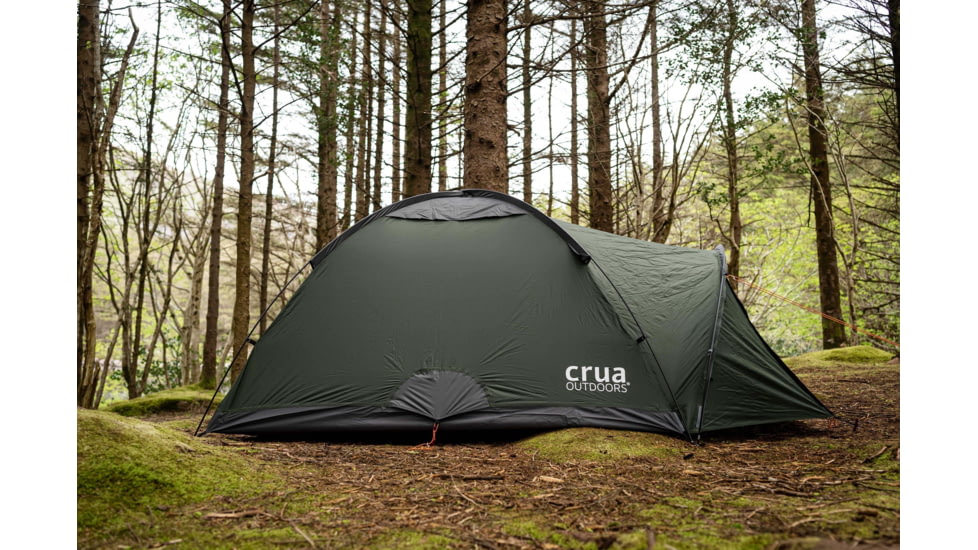 Crua Outdoors Crua Duo Tent For Hiking And Backpacking, Green, DUO-01