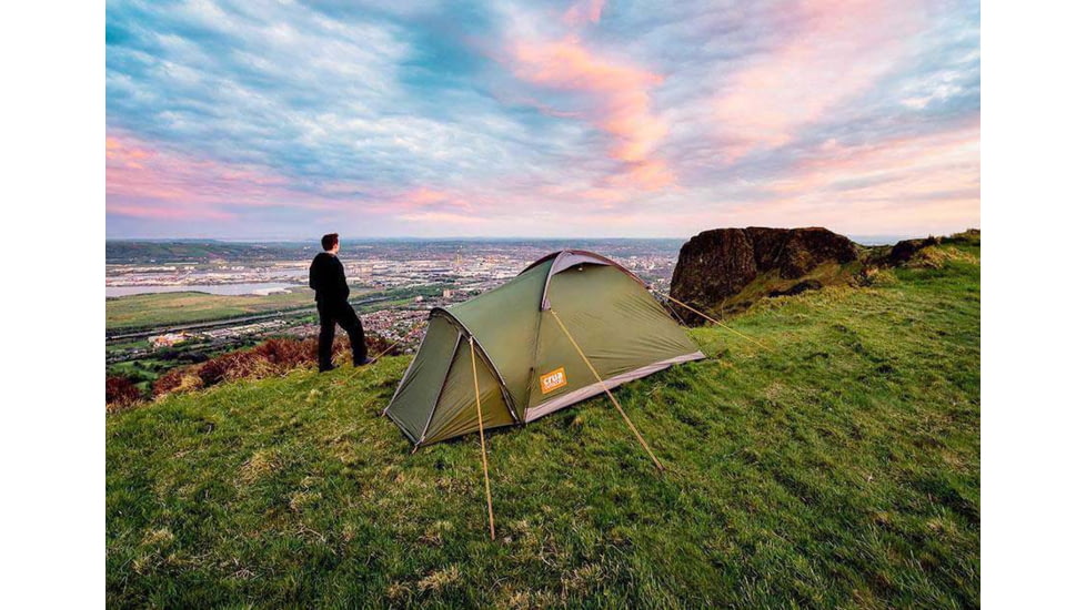 Crua Outdoors Crua Duo Tent For Hiking And Backpacking, Green, DUO-01