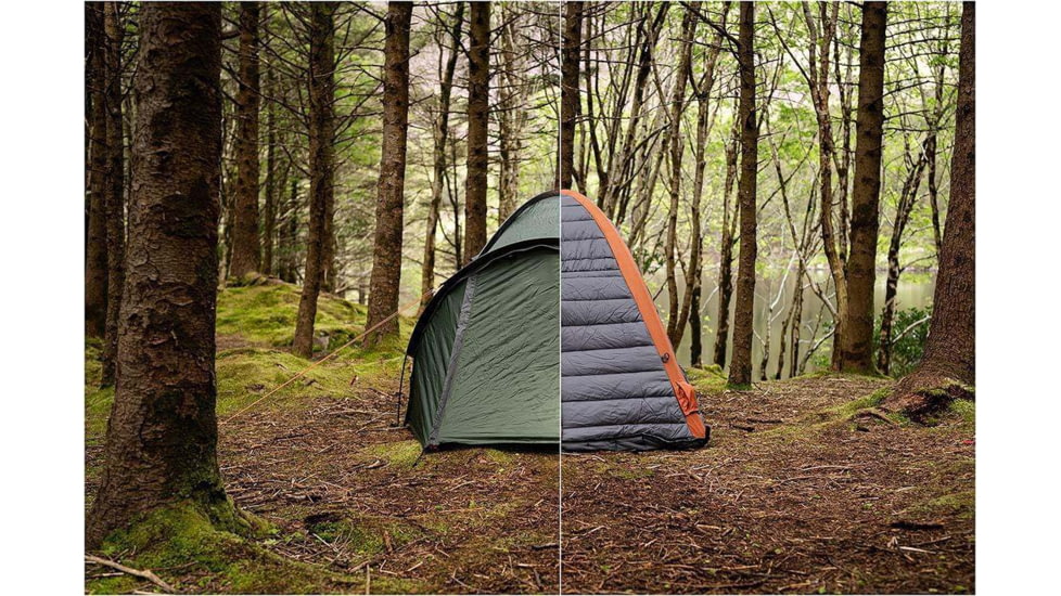 Crua Outdoors Culla Tent, Gray/Orange, COCO-01