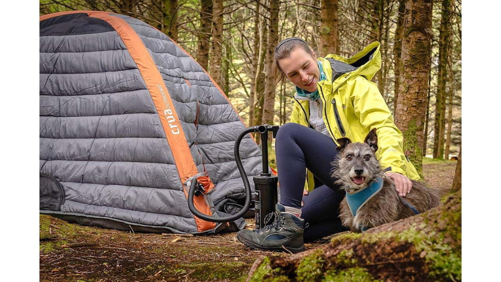 Crua Outdoors Culla Tent, Gray/Orange, COCO-01