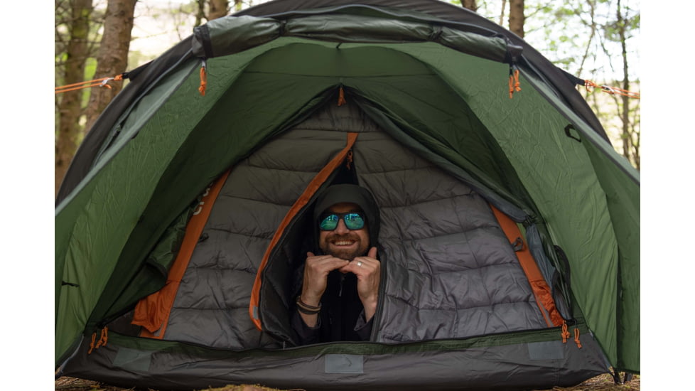 Crua Outdoors Culla Tent, Gray/Orange, COCO-01