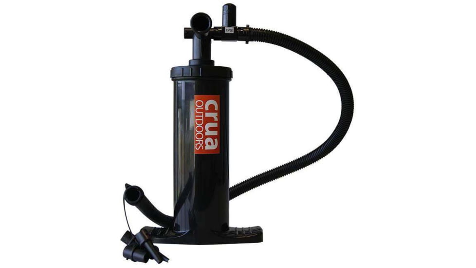 Crua Outdoors Double Action Universal Pump, Black, PUMP-01