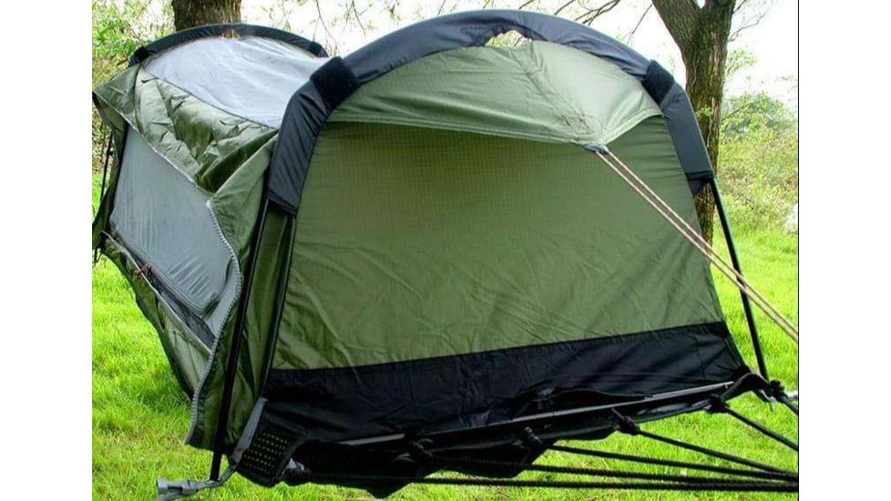 Crua Outdoors Hybrid Camping Ground Tent Or Hammock, Green, CH-03