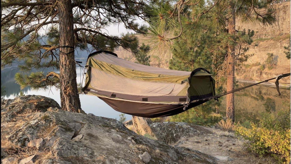 Crua Outdoors Hybrid Set For Camping Ground Tent Or Hammock, Green, CHS-03