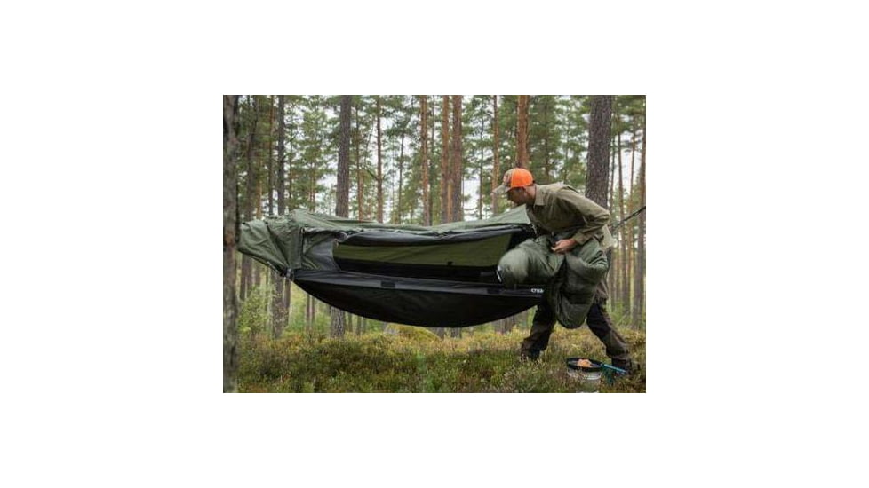 Crua Outdoors Hybrid Set For Camping Ground Tent Or Hammock, Green, CHS-03