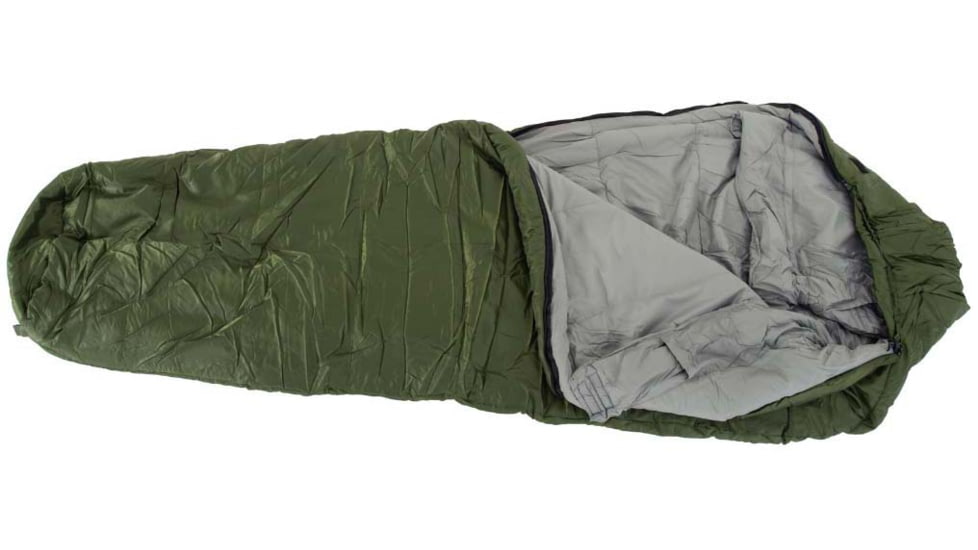 Crua Outdoors Mummy Sleeping Bag, Green, MSB-23
