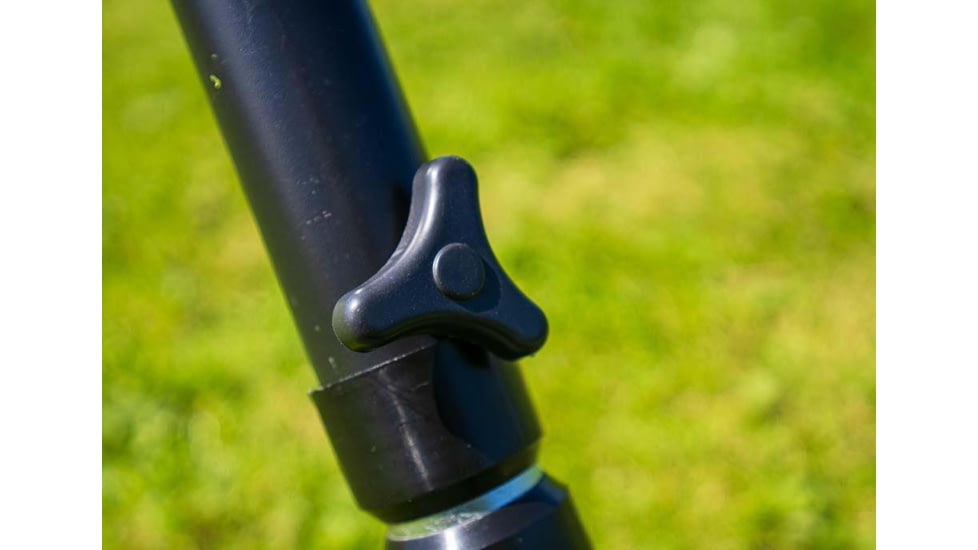 Crua Outdoors Portable Black Heavy Duty Steel Hammock Stand, Black, KSTAND