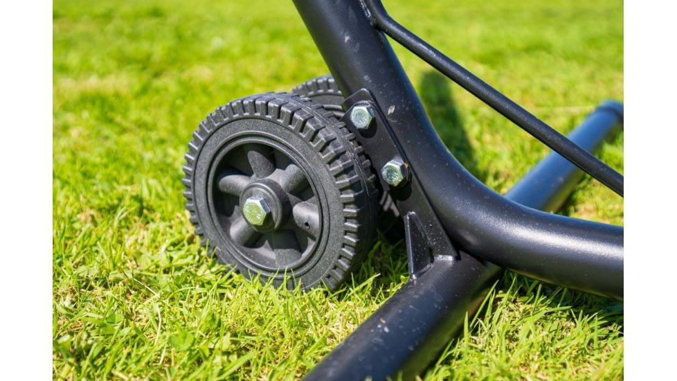 Crua Outdoors Portable Black Heavy Duty Steel Hammock Stand, Black, KSTAND