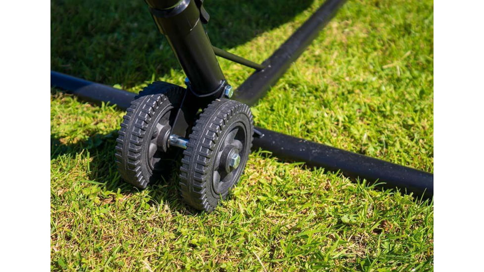 Crua Outdoors Portable Black Heavy Duty Steel Hammock Stand, Black, KSTAND